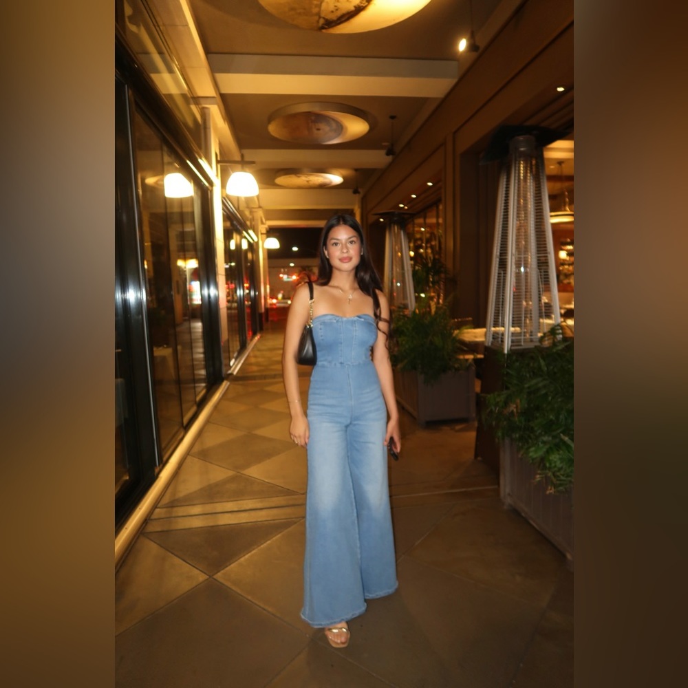 Forever 21 Denim Jump Suit